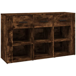 Buffet Chêne fumé 100x30x59,5 cm Bois d'ingénierie Vidaxl