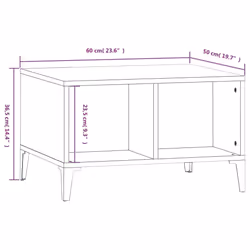 VidaXL 821037 Table à café, latérale et de salon - Vue supplémentaire 6