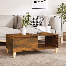 VidaXL 821049, Smoked oak