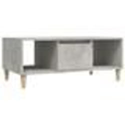 vidaXL Table basse Gris béton 90x50x36,5 cm Bois d'ingénierie