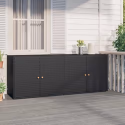 Description générale Cette armoire de rangement de jardin est conçue pour être un supplément décoratif et pratique à votre dé ...