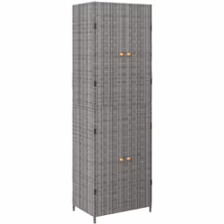 Description générale Cette armoire de rangement de jardin est conçue pour être un complément décoratif et pratique à votre es ...