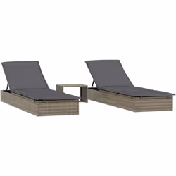 Ces transats avec table sont idéaux pour vous détendre au bord de la piscine, sur votre balcon ou au camping pendant vos vaca ...