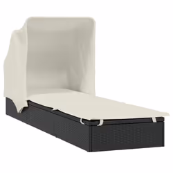 VidaXL 319638 chaise d'extérieur Linge Siège rembourré Polyester Crème, Blanc - Vue supplémentaire 4