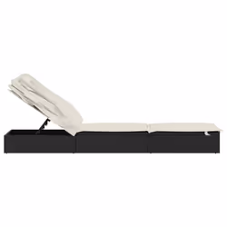 VidaXL 319638 chaise d'extérieur Linge Siège rembourré Polyester Crème, Blanc - Vue supplémentaire 7