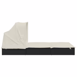 VidaXL 319650 chaise d'extérieur Linge Siège rembourré Polyester Crème, Blanc - Vue supplémentaire 7