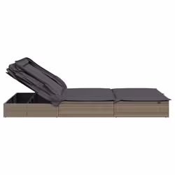VidaXL 319651 chaise d'extérieur Linge Siège rembourré Polyester Gris - Vue supplémentaire 7