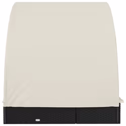 VidaXL 319654 chaise d'extérieur Linge Siège rembourré Polyester Crème, Blanc - Vue supplémentaire 6