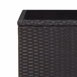 VidaXL 319560 table de jardin Noir - Vue supplémentaire 5