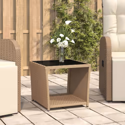 VidaXL 319561 table de jardin Beige
