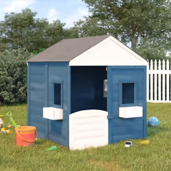 Description générale Avec cette maison de jeu en bois, vous pouvez transformer votre jardin en un terrain de jeu fascinant po ...