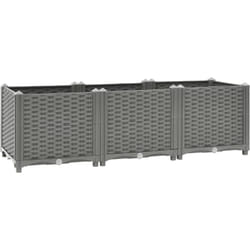 vidaXL Lit surélevé 120x40x38 cm Polypropylène