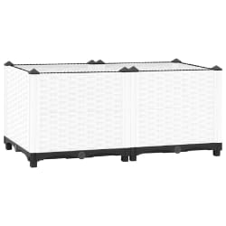 vidaXL Lit surélevé 80x40x38 cm Polypropylène