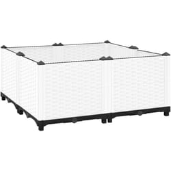 Vidaxl - Lit surélevé 80x80x38 cm Polypropylène