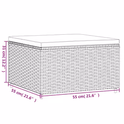 VidaXL 319756 pouf - Vue supplémentaire 7