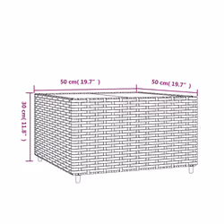 VidaXL 319859 table de jardin - Vue supplémentaire 6