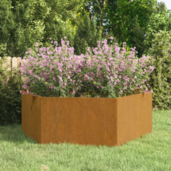 Vidaxl - Jardinière Rouillé 138x120x45 cm Acier corten