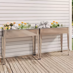 Ces jardinières de jardin pratiques avec des pieds hauts sont un excellent choix pour les bricoleurs pour décorer vos jardins ...