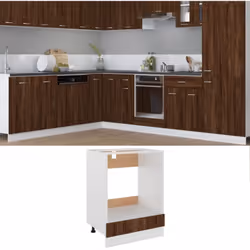Créez un espace distinctif pour ranger votre four avec cette armoire à four classique ! Matériau durable : le bois d'ingénier ...