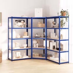 Les étagères de rangement sont d'excellents choix pour le stockage résidentiel et commercial, offrant beaucoup d'espace pour  ...