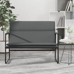 Banc Banquette Design, Banc De Salle À Manger, Banc De Cuisine Gris Foncé 100x64x80 Cm Tissu Vidaxl