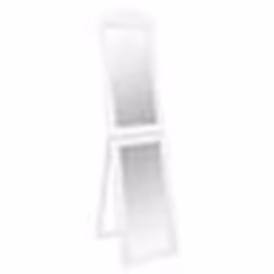 vidaXL Miroir sur pied Blanc 45x180 cm
