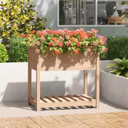 Cette jardinière en bois est un excellent choix pour les bricoleurs qui souhaitent décorer leur salon, balcon ou patio. Bois  ...