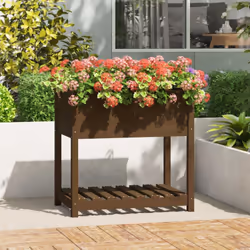 Cette jardinière en bois est un excellent choix pour les bricoleurs qui souhaitent décorer leur salon, balcon ou patio. Bois  ...