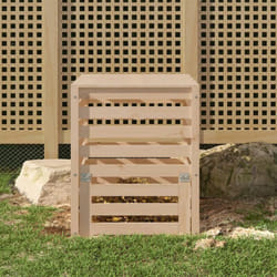 Vidaxl - Composteur 63,5x63,5x77,5 cm Bois massif de pin