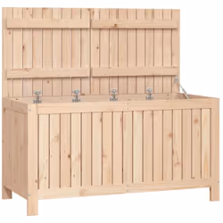 Cette boîte de rangement de jardin est une solution de rangement idéale et un excellent supplément décoratif à votre espace d ...