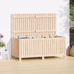 Cette boîte de rangement de jardin est une solution de rangement idéale et un excellent supplément décoratif à votre espace d ...
