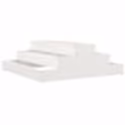 vidaXL Jardinière Blanc 80x80x27 cm Bois massif de pin