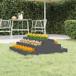 Cette jardinière en bois est un choix idéal pour cultiver une variété de fleurs ou de plantes. Bois de pin massif : le bois d ...