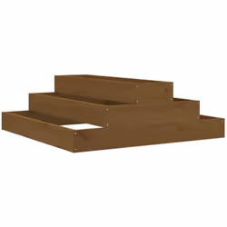Cette jardinière en bois est un choix idéal pour cultiver une variété de fleurs ou de plantes. Bois de pin massif : le bois d ...