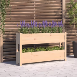 Cette jardinière en bois est un excellent choix pour les bricoleurs qui souhaitent décorer leur salon, balcon ou patio. Bois  ...