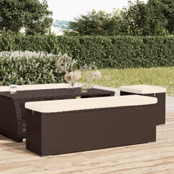 VidaXL 319397 banc de jardin Polyester, Tissu