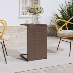 Vous êtes à la recherche d'une table pour garder vos articles essentiels ? Cette table en forme de C est un choix parfait, à ...