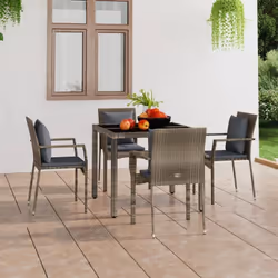 Ces chaises de jardin sont un complément parfait à votre jardin et à votre terrasse, créant une impression durable ! Matériau ...
