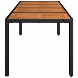 VidaXL 319905 table de jardin Noir - Vue supplémentaire 4