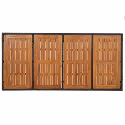 VidaXL 319905 table de jardin Noir - Vue supplémentaire 5