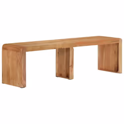 Ce banc en bois est un choix idéal pour prendre des repas ou discuter avec vos amis ou votre famille. Bois d'acacia massif :  ...
