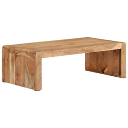 Vidaxl - Table basse 110x55x35 cm bois massif d acacia