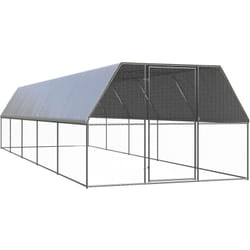 Vidaxl - Cage gabante gabante en acier galvanisé recouvert de différentes tailles taille : 3 x 10 x 2 m