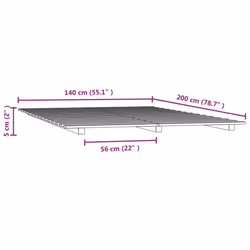 VidaXL 824568 sommier - Vue supplémentaire 8