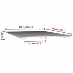 VidaXL 824573 sommier - Vue supplémentaire 8