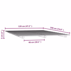 VidaXL 824598 sommier - Vue supplémentaire 8