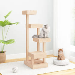 Vidaxl - Arbre à chat 45,5x49x103 cm Bois de pin massif