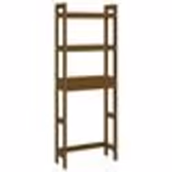 vidaXL Étagère de toilette Marron miel 63x26x171 cm Bois de pin massif