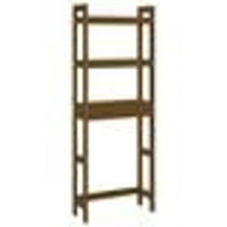 vidaXL Étagère de toilette Marron miel 63x26x171 cm Bois de pin massif