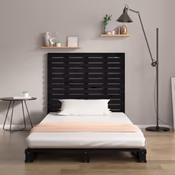 VidaXL 824677 tête de lit et pied de lit Noir